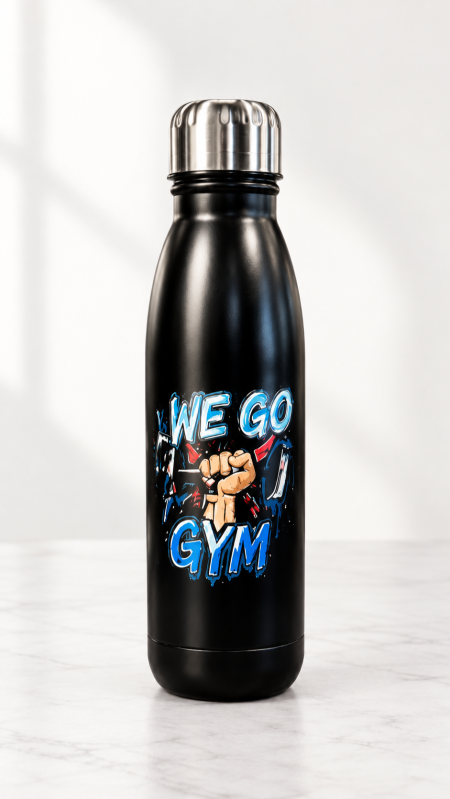 مطرة  we go gym ستانلس  اسود